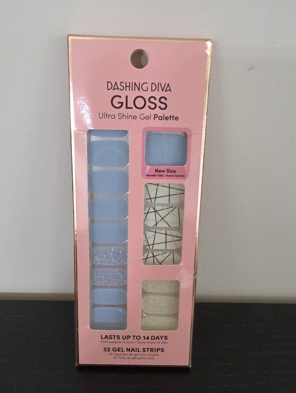 DASHING DIVA Gloss Ultra Shine Gel Palette - Blue Slate